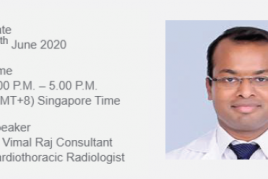Meet Dr Vimal Raj for a webinar on HRCT Assessment of Interstitial Lung Disease